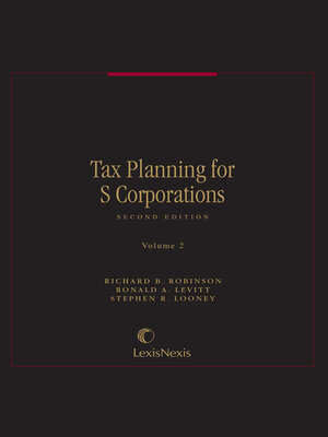 cover image of Tax Planning for S Corporations